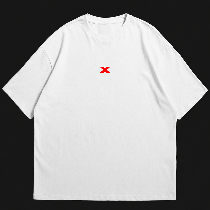 TECHNO IS NOT A CRIME - BLANC / ROUGE