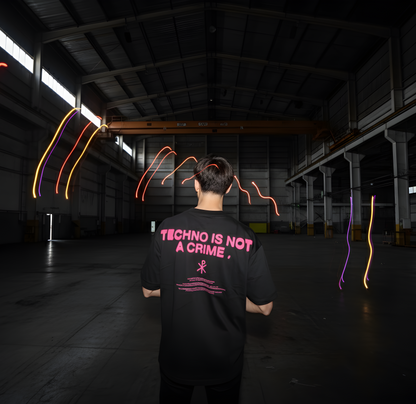 TECHNO IS NOT A CRIME - NOIR / ROSE